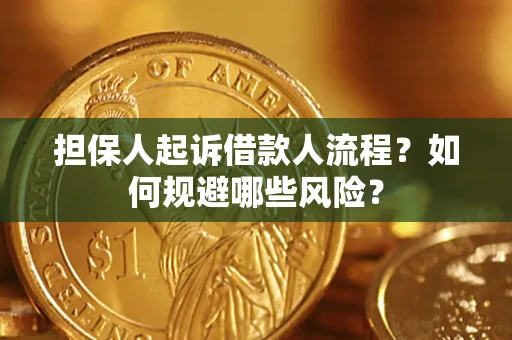 北京担保人起诉借款人流程？如何规避哪些风险？
