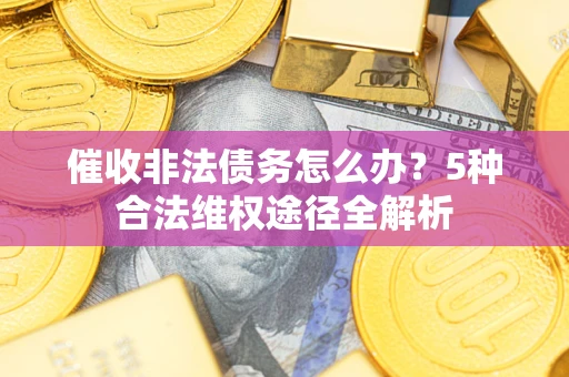 北京催收非法债务怎么办？5种合法维权途径全解析